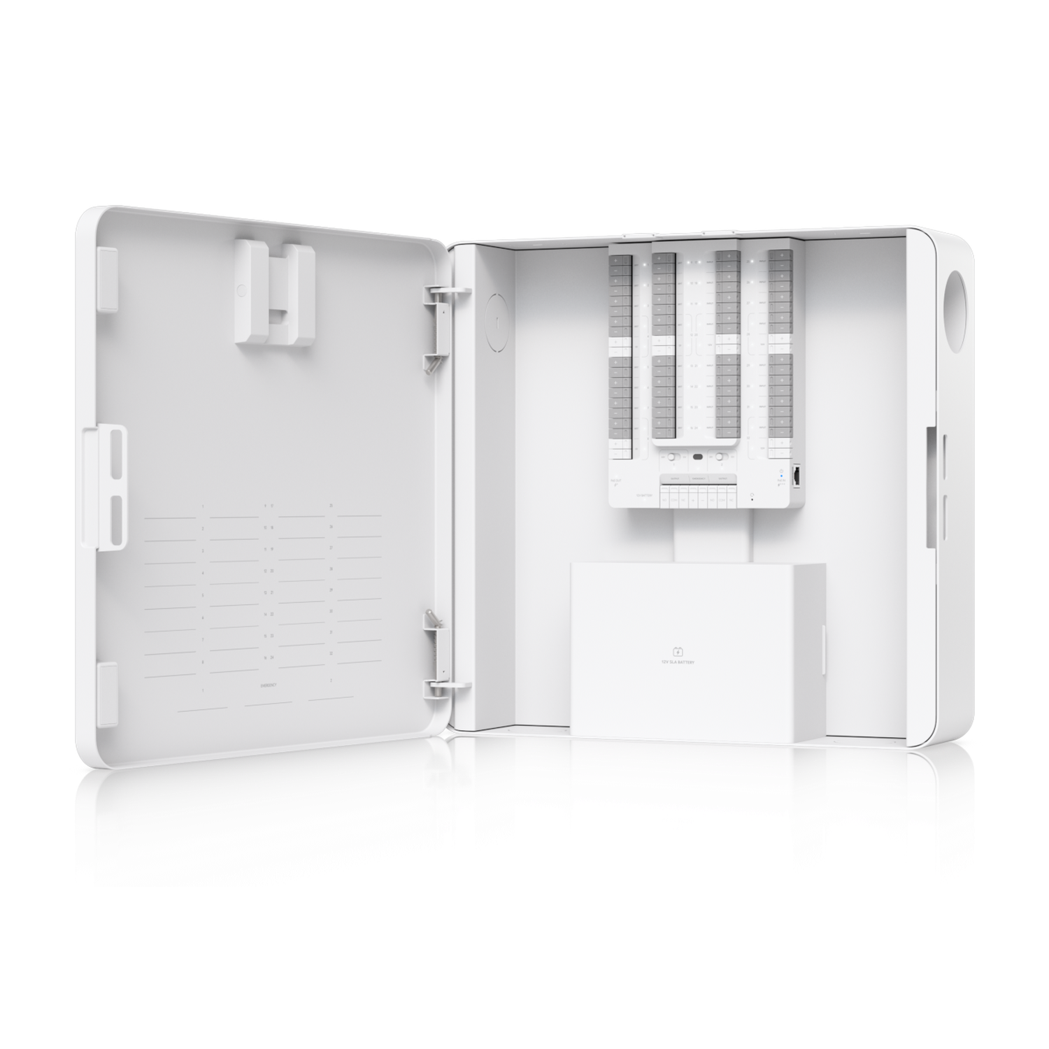 Ubiquiti UP-AlarmHub-Kit UniFi Protect Alarm Hub Kit angled enclosure view