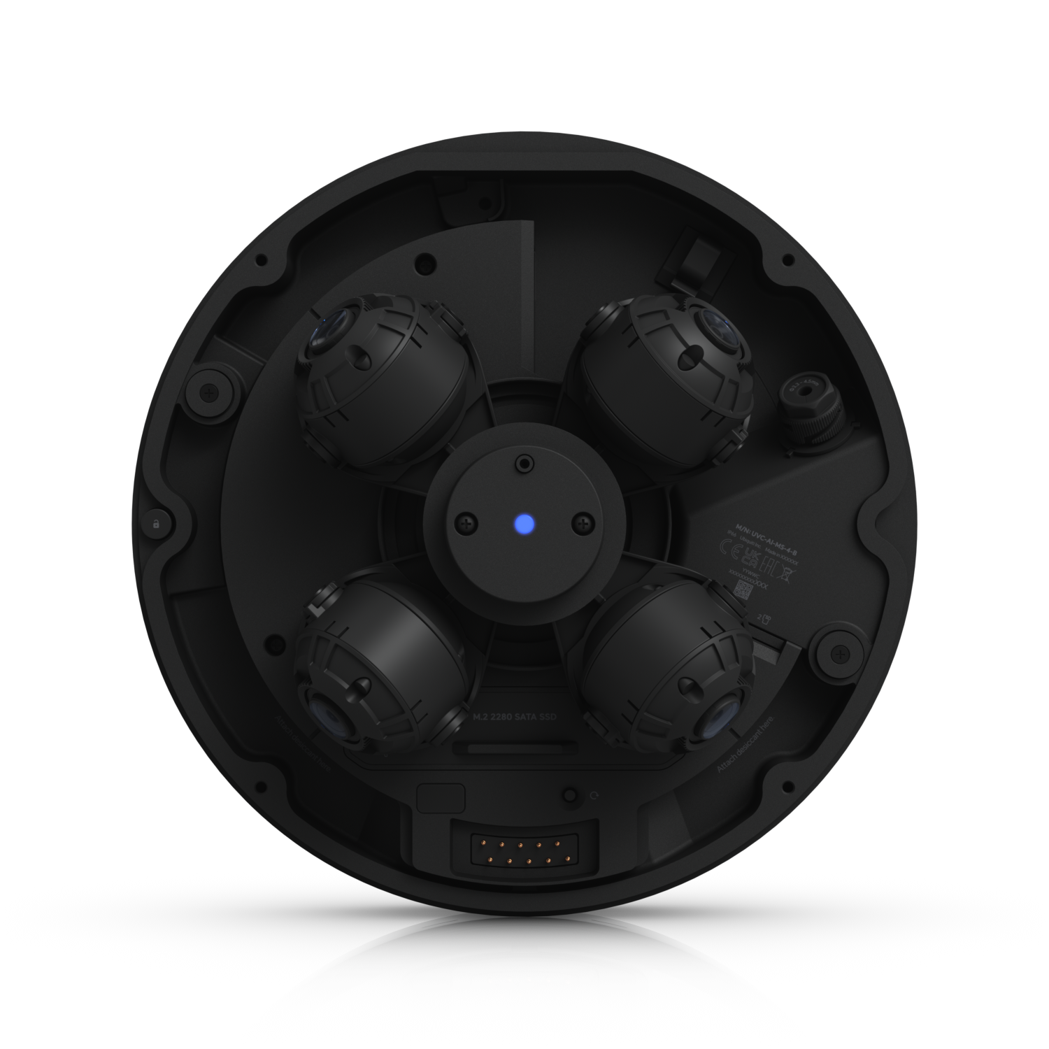 Ubiquiti UVC-AI-MS-4-B AI Multi Sensor 4 independently adjustable lenses
