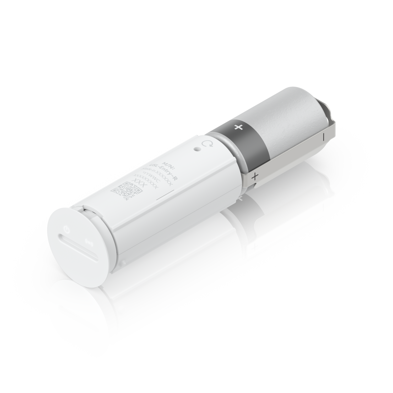 Ubiquiti USL-Entry-R battery and internal mounting view
