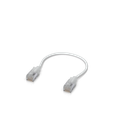 White patch cable view