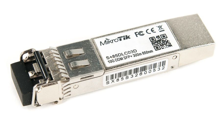 MikroTik S+85DLC03D SFP+ module 10G MM 300m 850nm