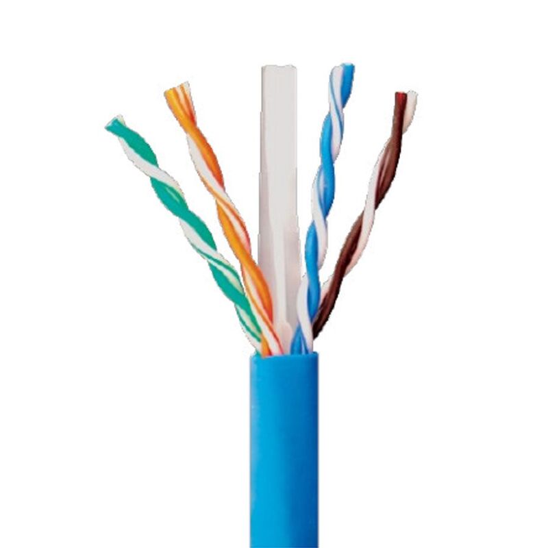 Belden Cat 6 LAN Cable with Solid Conductors 305m Pull Box - BLUE