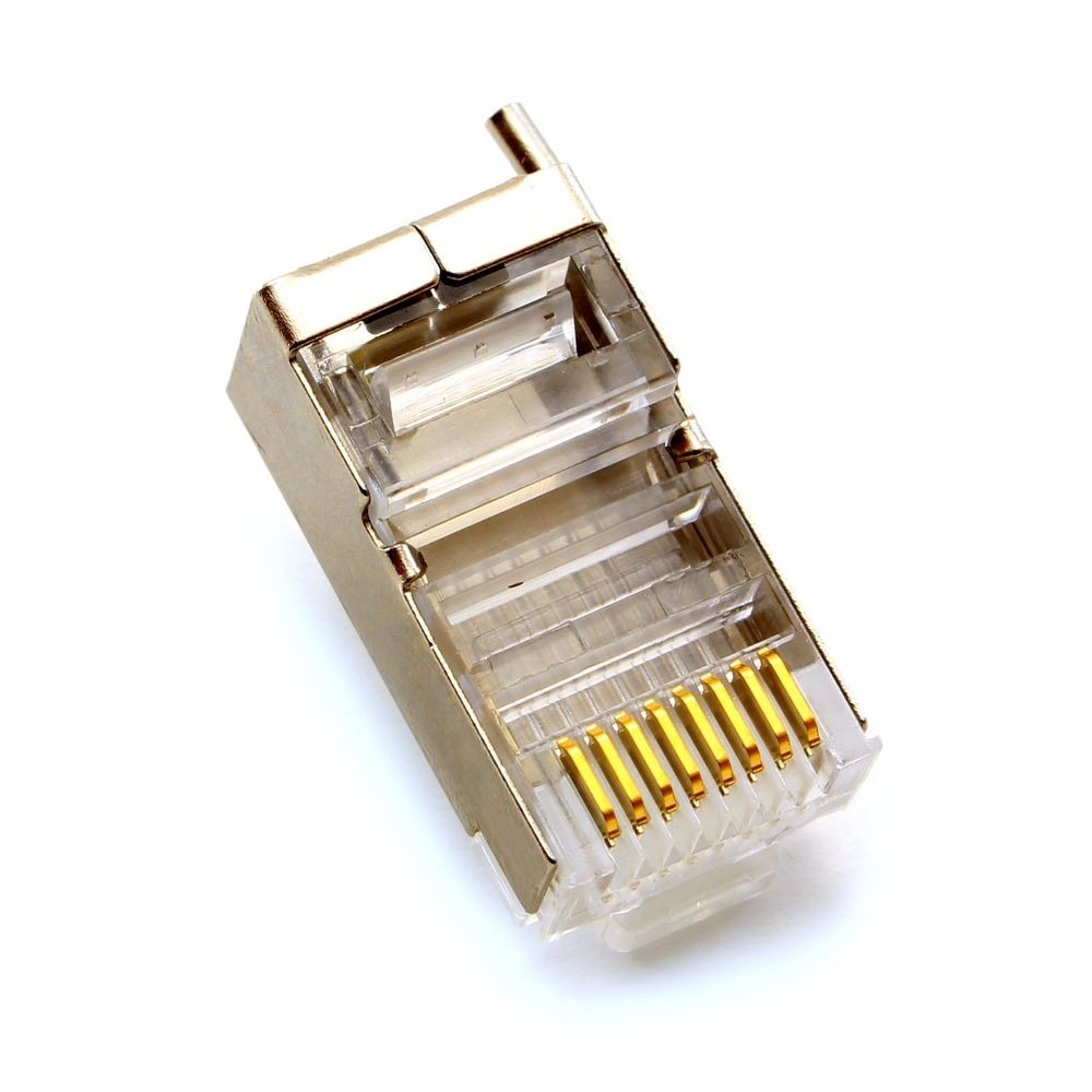 Ubiquiti UISP-Connector-SHD/ TC-CON ToughCables Connectors UISP Connector RJ45 Shielded 100-pack