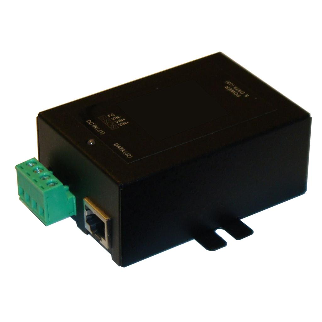 Tycon Power TP-DCDC-1248GD-M Gigabit 9-36VDC IN 48VDC OUT 17W DC to DC Converter and 802.3af POE inserter. Metal Enclosure