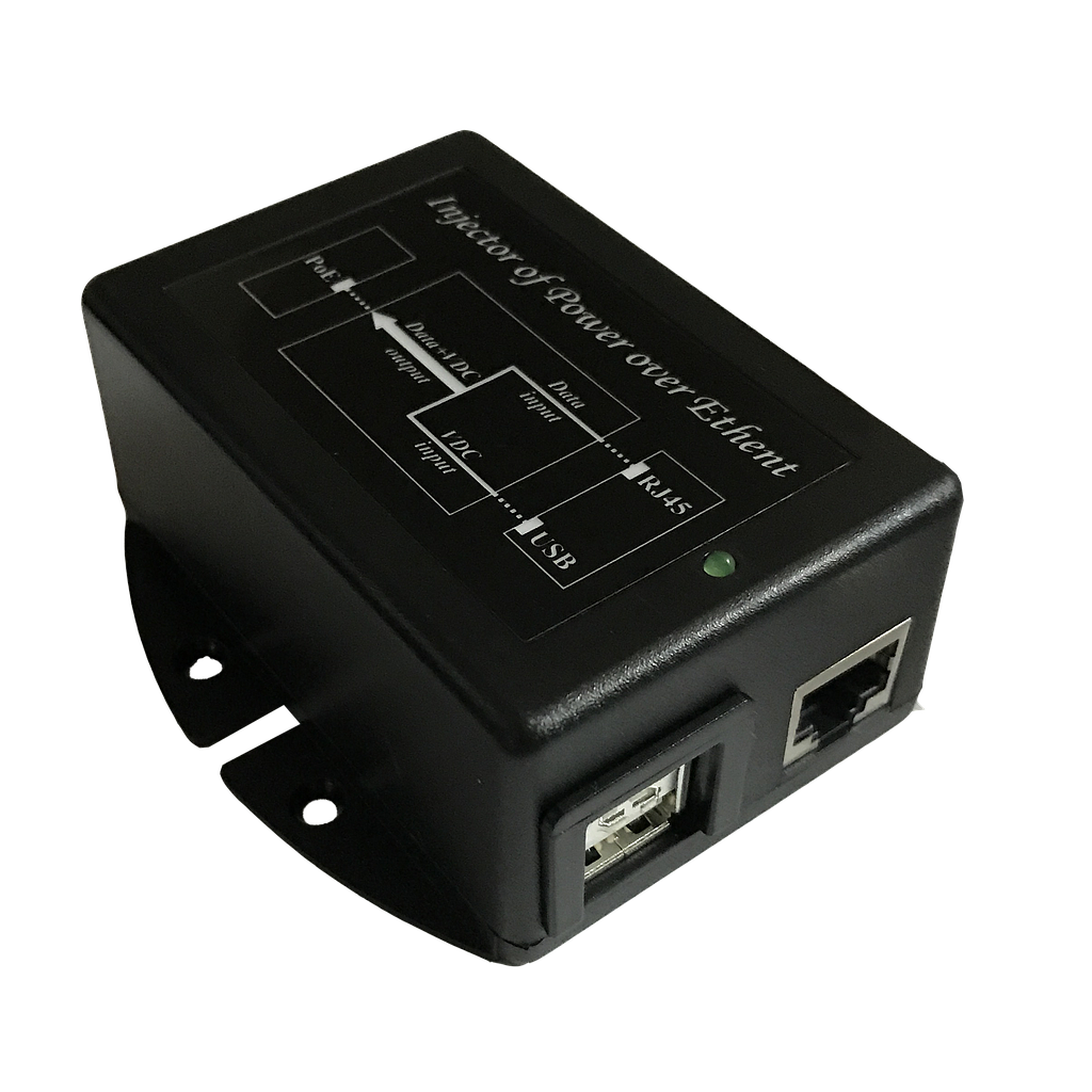 Tycon Power TP-DCDC-2USB-48 5VDC USB In, 48VDC Out 12W, 2USB to 48VDC Passive POE Injector