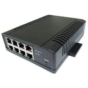 Tycon Power TP-SW8-D 8 Port 802.3af POE Switch req. 48-56 V DC