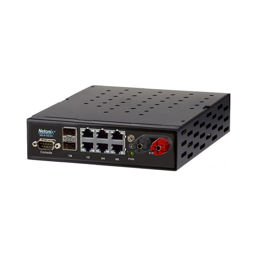 Netonix WS-8-150-DC 8-Port Managed POE Switch DC 150 Watt