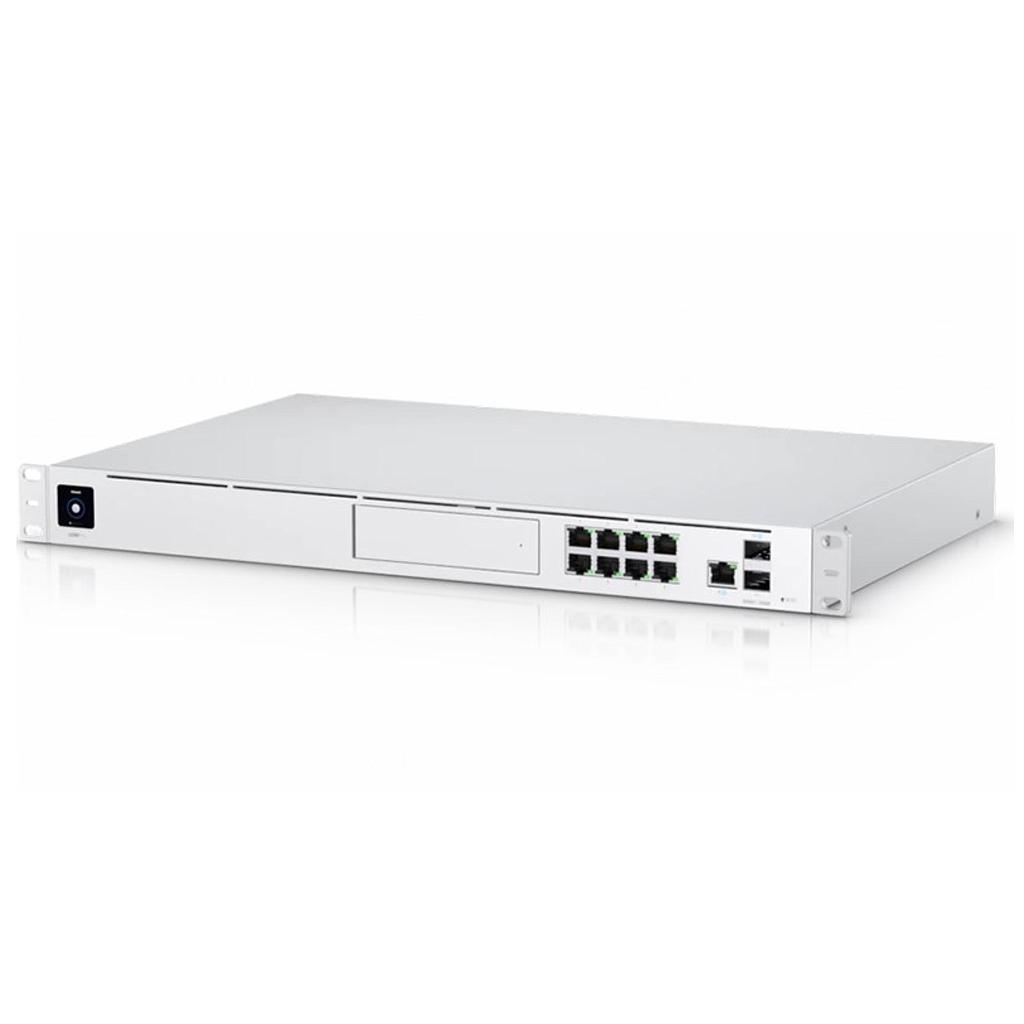 Ubiquiti UDM-Pro UniFi MultiApplication System with 3.5&quot; HDD Expansion 8Port Switch Rackmount 2Yr Warr