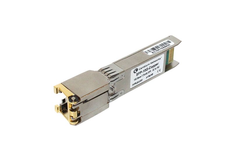 Cambium Networks SFP-10G-COPPER 10G Base-T (RJ45) SFP Transceiver.  0C to 70C 