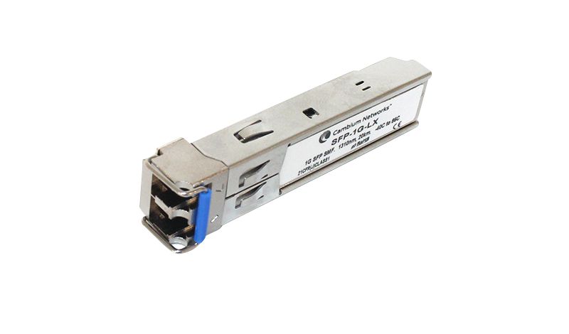 Cambium Networks SFP-1G-LX 1G SFP SMF LX Transceiver, 1310nm. -40C to 85C