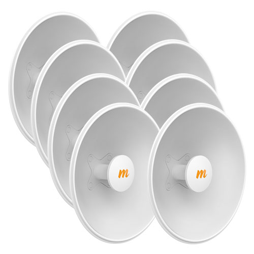 Mimosa N25-X25-8 4.9-6.4GHz 400mm Dish Ant. for C5x 8Pk