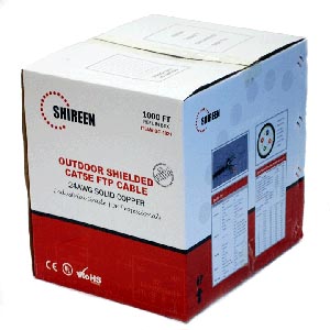 Shireen DC-1021 Outdoor Cat5e Shielded 305m Spool Fully compliant to AS/CA S008:2010
