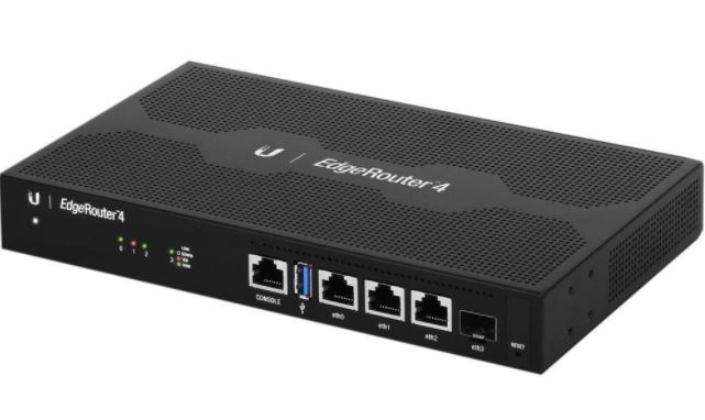 Ubiquiti ER-4 EdgeRouter 4, 4-port Router