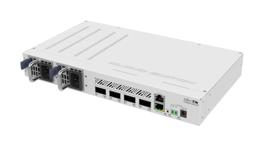 Mikrotik CRS504-4XQ-IN 4 x 100 Gigabit QSFP28 Ports