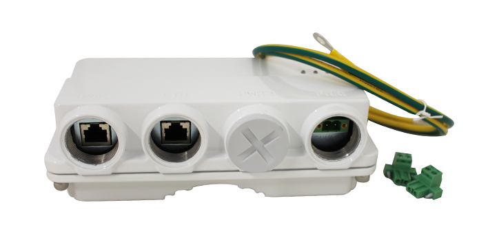 Cambium Networks N000082L022A PTP 820 PoE Injector all outdoor, redundant DC input, +24VDC support (18-80V)