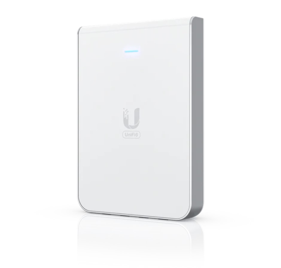 Ubiquiti U6-IW UniFi Wall-mounted WiFi 6 Access Point Built-in PoE Switch