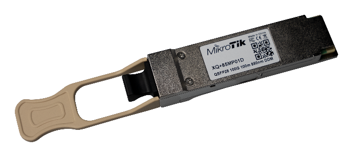 MikroTik XQ+85MP01D QSFP28 module 40/100G MM 100m 850nm MTP/MPO