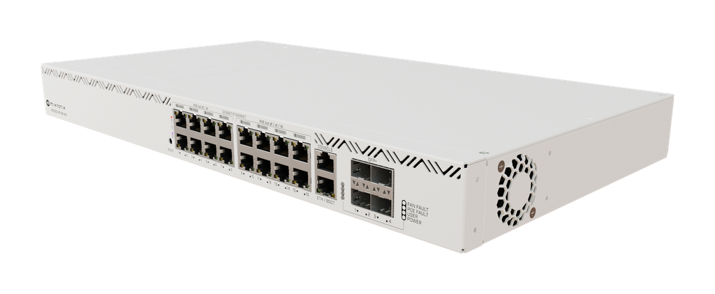 MikroTik CRS320-8P-8B-4S+RM 8 PoE++, 8PoE+ Gigabit Ethernet 4 SFP+ ports Rack Mount