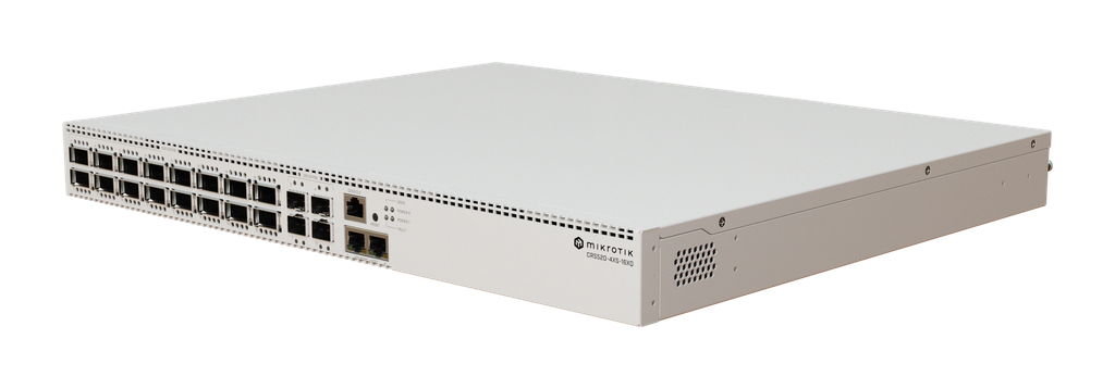 Mikrotik CRS812-8DS-2DQ-2DDQ-RM 2x 400G, 2x 200G, 8x 50G SFPs and 2x 10G Ethernet