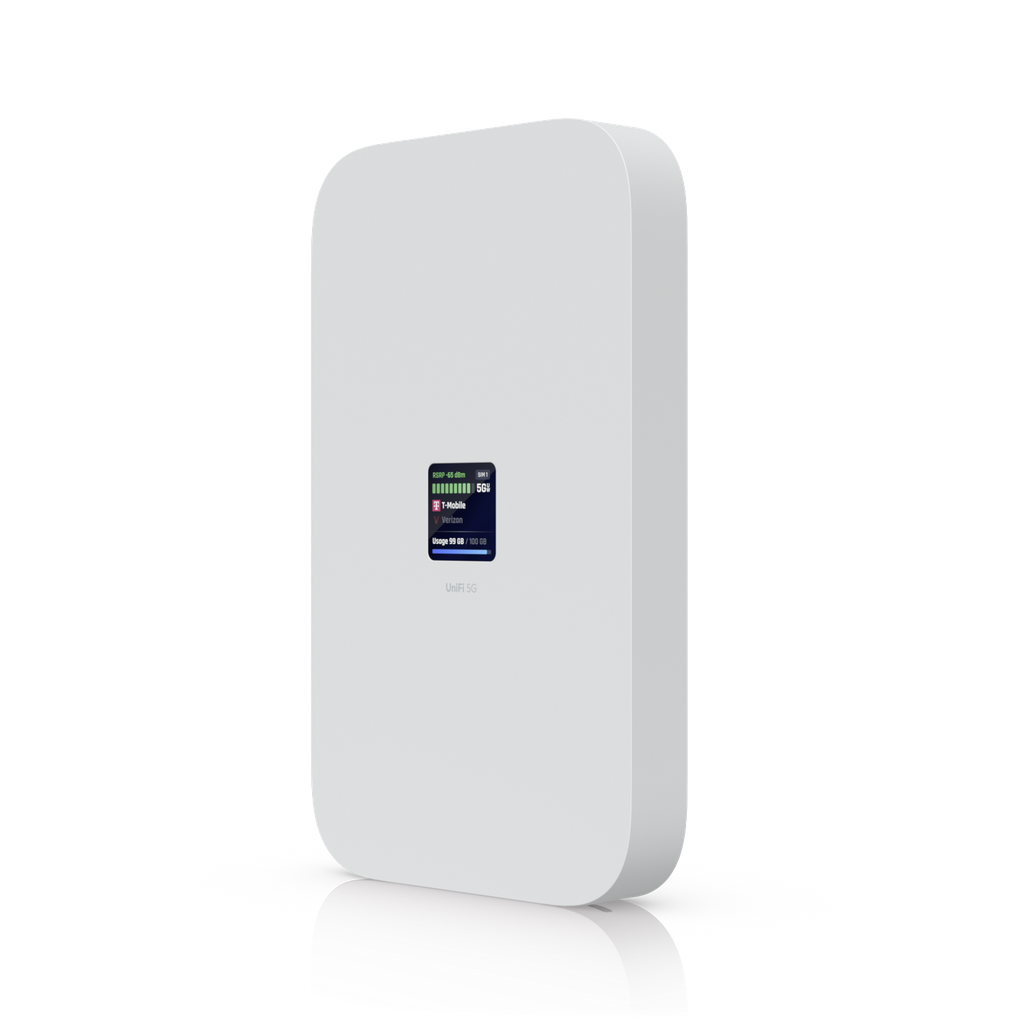 Ubiquiti U5G-Max 5G 3.4Gbps Modem UniFi PoE Powered Dual SIM/eSIM