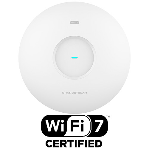 Grandstream GWN7670 2x2 Dual Band 2.4/5ghz 802.11be Dual Band 2.4/5ghzz Wi-Fi 7 AP 2x2.5GigE, BLE Access Point - No POE Injector Included