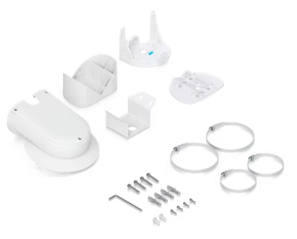 Ubiquiti UACC-AI-MS-4-AM-W UniFi Protect AI Multi Sensor 4 Camera Arm Mount White
