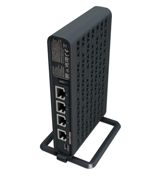 MikroTik A42G-HbeP hAP be lite Wi-Fi 7 BE3600 Router and Access Point RouterOS L4 - USB Power Supply Not Included