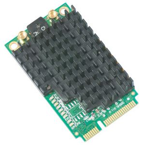 [R11e-5HacD] MikroTik R11e-5HacD 802.11a/c High Power miniPCI-e card with MMCX connectors