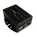 Tycon Power TP-DCDC-2USB-24 5VDC USB In, 24VDC Out 12W, 2USB to 24VDC Passive POE Injector