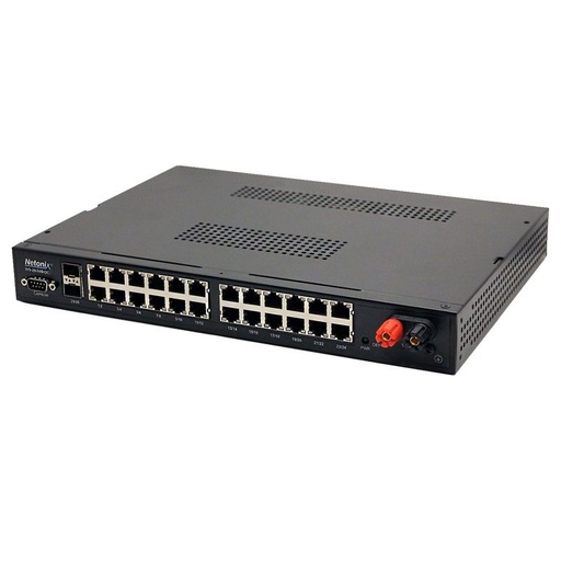 [WS-26-500-DC] Netonix WS-26-500-DC 26 Port 500W SMART DC Power POE Switch