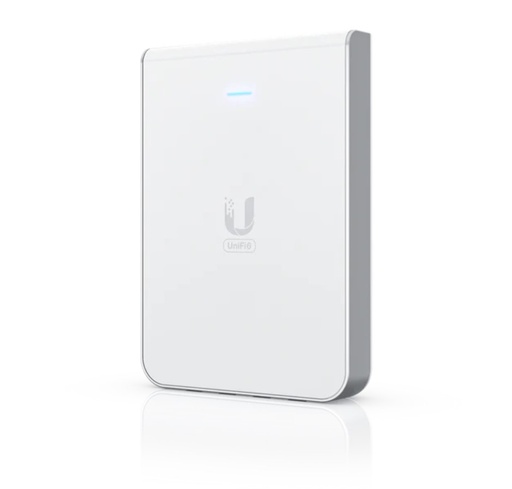 [U6-IW] Ubiquiti U6-IW UniFi Wall-mounted WiFi 6 Access Point Built-in PoE Switch