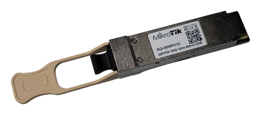 [XQ+85MP01D] MikroTik XQ+85MP01D QSFP28 module 40/100G MM 100m 850nm MTP/MPO