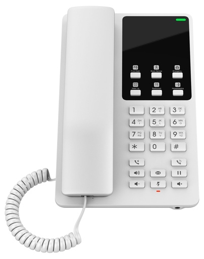 [GHP620W] Grandstream GHP620W Desktop Hotel Phone w/ built-in WiFi - White