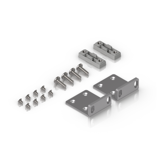 [UACC-Rack-Ear-1U] Ubiquiti UACC-Rack-Ear-1U Rack Mount Ears for UniFi Switches, NVR and UDM - 1U Silver