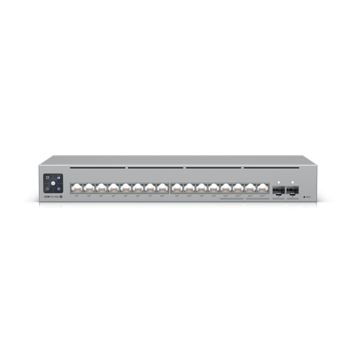 [USW-Pro-Max-16-PoE] Ubiquiti USW-Pro-Max-16-PoE-AU UniFi 16 Port 180W, Layer 3 Etherlighting™ switch with 2.5 GbE and PoE++ 2Yr Warr