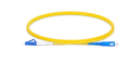 MicroBeam FL.OS2LCLC2M 2m LC-LC OS2 Singlemode Duplex UPC Fiber Optic Cable: Yellow