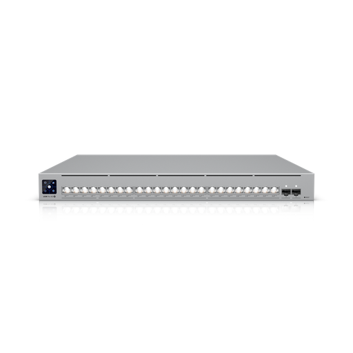 [USW-Pro-XG-24-PoE] Ubiquiti USW-Pro-XG-24-PoE UniFi Professional-grade, 24-port Layer 3 Etherlighting™ PoE+++ switch with (16) 10 GbE, (8) 2.5 GbE, (2) 25G SFP28 ports