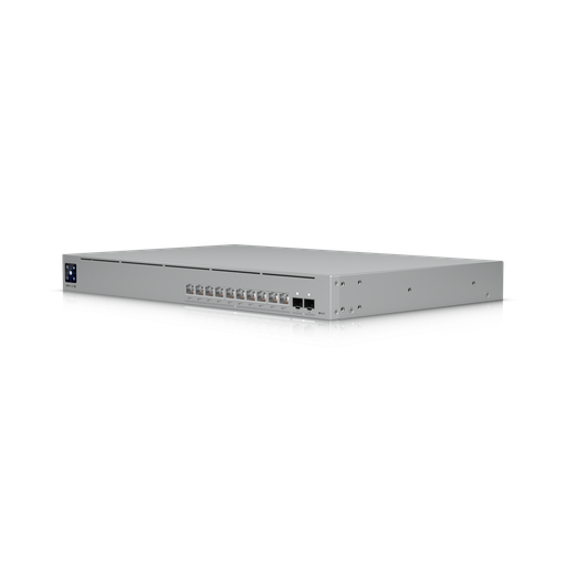 [USW-Pro-XG-10-PoE] Ubiquiti USW-Pro-XG-10-PoE UniFi professional-grade 10-port, Layer 3 Etherlighting™ PoE+++ switch with (10) 10 GbE (2) 10G SFP+ ports.