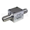 PolyPhaser GPS+06NFF Type N F/F Bulkhead Coaxial RF Surge Protector, 1.2GHz - 1.6GHz, 10W, IP67, 6 V Max., 175uJ, 15kA, Avalanche Diode