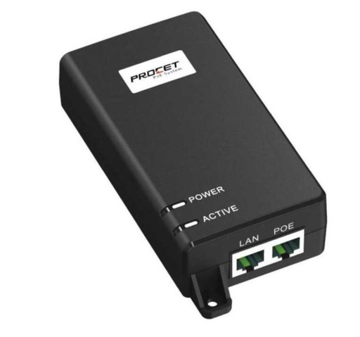 [PWS-AC/PoE-ACT3] Racom PWS-AC/PoE-ACT3 Power Supply Active AC/PoE 100-240VAC with AU Power Cable