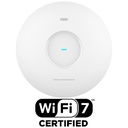 Grandstream GWN7674 2x4x4 Tri-Band 2.4/5/6ghz 802.11be 1 x 10 GigE, 1 x 2.5G GigE, BLE No POE Injector
