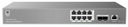 Grandstream GWN7801P Pro Enterprise Layer 2+ Managed  PoE Network Switch, 8 x GigE, 2 x 2.5 Gig SFP, 120 Watt PoE+
