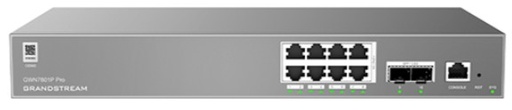 [GWN7801P Pro] Grandstream GWN7801P Pro Enterprise Layer 2+ Managed  PoE Network Switch, 8 x GigE, 2 x 2.5 Gig SFP, 120 Watt PoE+