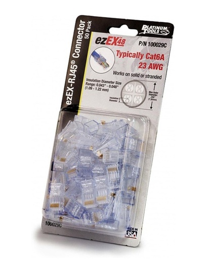 [100029C] Platinum Tools 100029C ezEX48 50 Pack