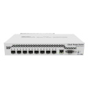 MikroTik CRS309-1G-8S+IN 8 SFP+ and 1Gigabit Ethernet Ports POE and DC Input Rack Kit Included