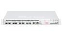 MikroTik CCR1016-12S-1S+ 1U RM, 12xSFP cage, 1xSFP+ cage, 16 cores x 1.2GHz CPU, 2GB RAM, LCD panel, Dual P/S