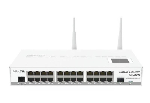 [CRS125-24G-1S-2HnD-IN] Mikrotik CRS125-24G-1S-2HnD-IN Cloud Router Switch 24Gig 1SFP 802.11bgn