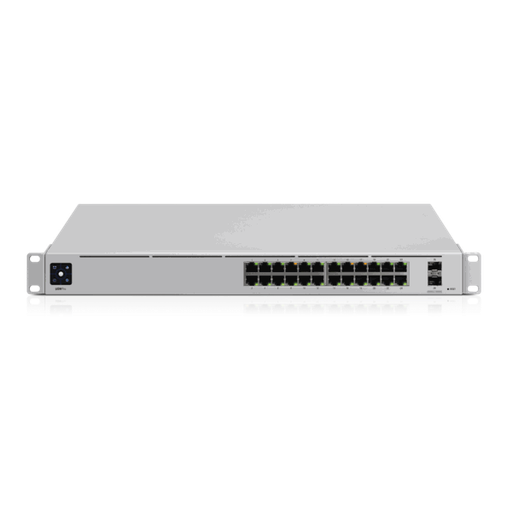 [USW-Pro-24] Ubiquiti USW-Pro-24 Gen2 UniFi Professional 24 Port Gigabit Switch with Layer 3 Features and SFP+ (NO POE)