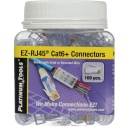 Platinum Tools 202010J EZ-RJ45® Cat6 Connector 100 pcs
