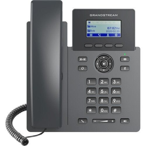 [GRP2602P] Grandstream GRP2602P 2 Lines 4 SIP Accounts IP Phone w/ PoE